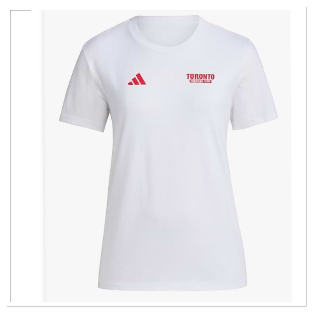 Adidas Women’s Toronto Football Club (FC) Local Warp Pre-Game Short Sleeve Tee